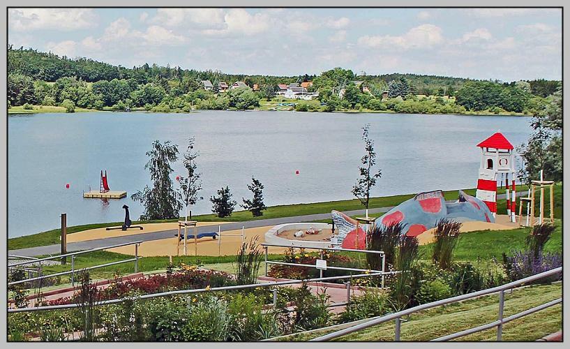 Bungalow direkt am Wasser Zeulenroda-Triebes Exterior foto