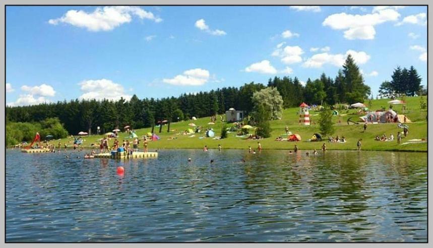 Bungalow direkt am Wasser Zeulenroda-Triebes Exterior foto