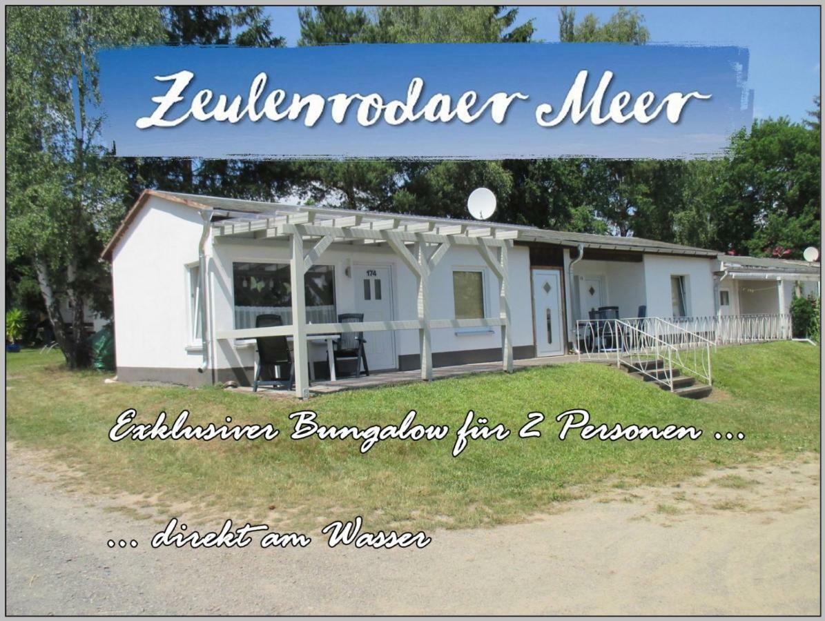Bungalow direkt am Wasser Zeulenroda-Triebes Exterior foto